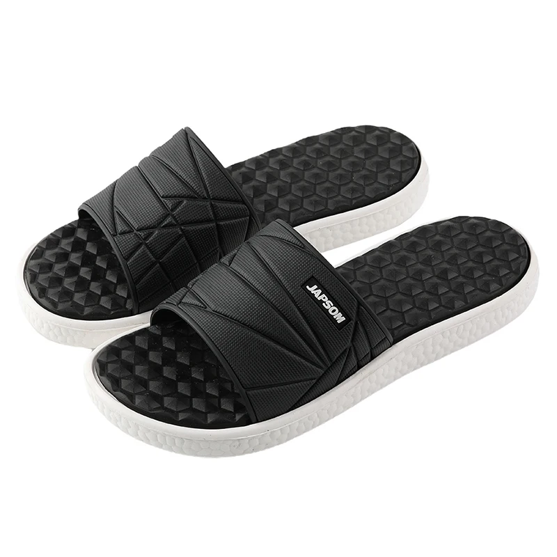Summer Mens Acupressure Slippers Foot Massage Home Indoor Slides Sleepers Comfortable Men\'s Slide Slipper for House Room