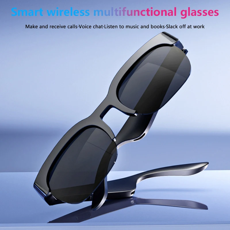 

XG89 Bluetooth Glasses AI Translator Headset Wireless 6.0 Stereo Bluetooth Headset Riding Sunglasses Sports Smart Glasses 2025