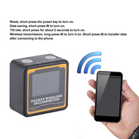 Angle Finder Angle Finder Digital Display Level Gauge BT Magnetic Inclinometer Tool for Woodworking Angle Gauge Inclinometer