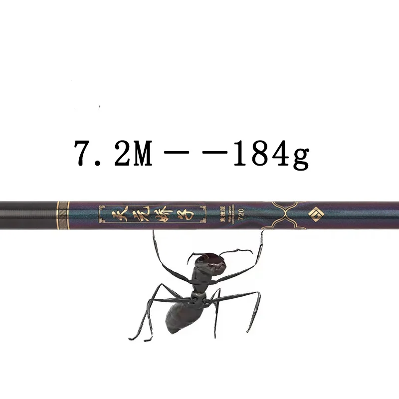 

Ultralight Hard Freshwater Fishing Rod Telescopic fishing rods Carbon Rockfish Fishing Rod 3M4M5M6M7M8M Shore Stream Rod Goods