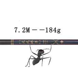 Ultralight Hard Freshwater Fishing Rod Telescopic fishing rods Carbon Rockfish Fishing Rod 3M4M5M6M7M8M Shore Stream Rod Goods