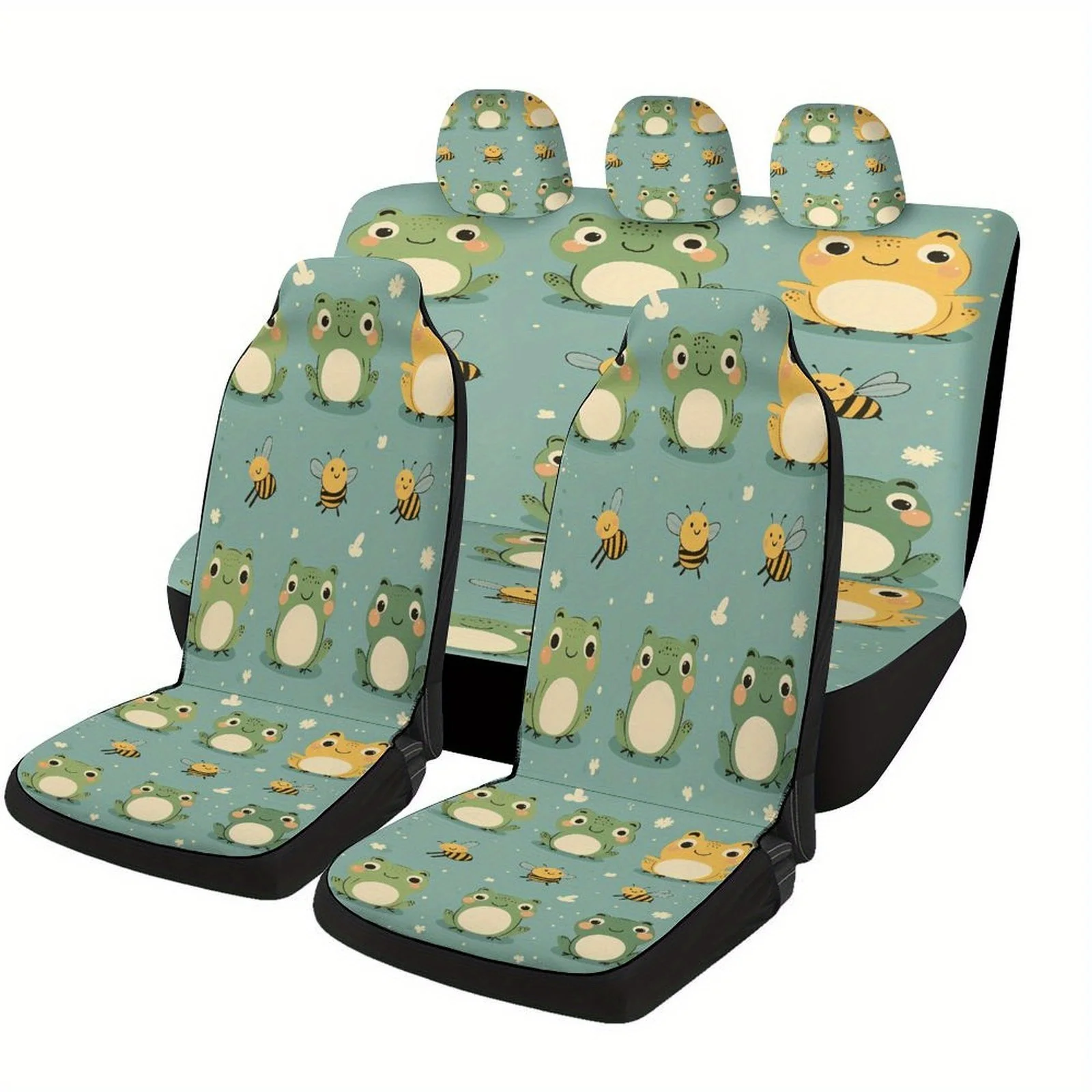 Frog Friends Has Created A Universal Car Seat Cover Set Suitable For A Variety Of Vehicles. This Stylish And Premium Quality Set