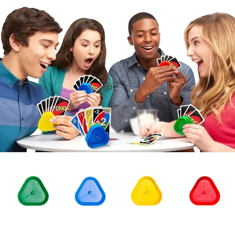 

4-компонентный лоток для игральных карт, треугольный лоток для игральных карт для вечеринок, занятий в классе, карты в комплект не входят