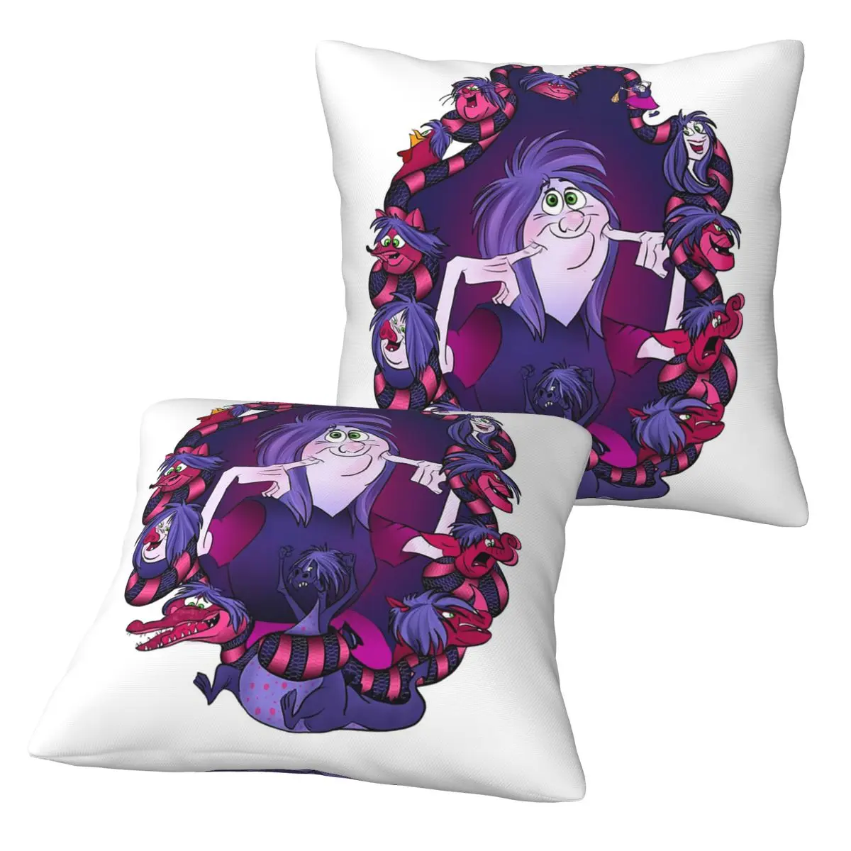 

Madame Mim, 2 шт., квадратная наволочка, наволочка, декоративная удобная подушка на молнии для дома, гостиной