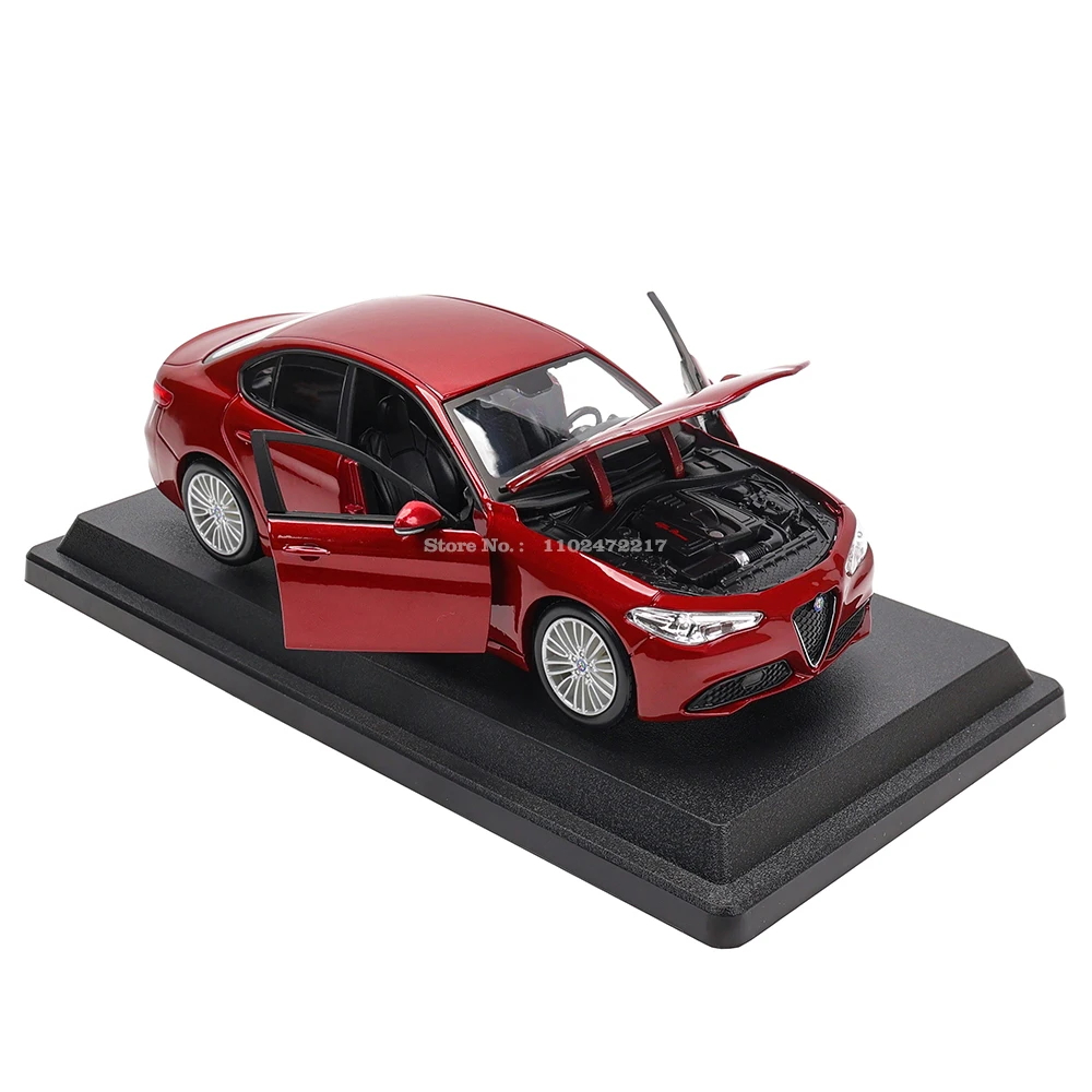 Bburago 1:24 Alfa Romeo Stelvio alloy racing car Alloy Luxury Vehicle Diecast Cars Model Toy Collection Gift