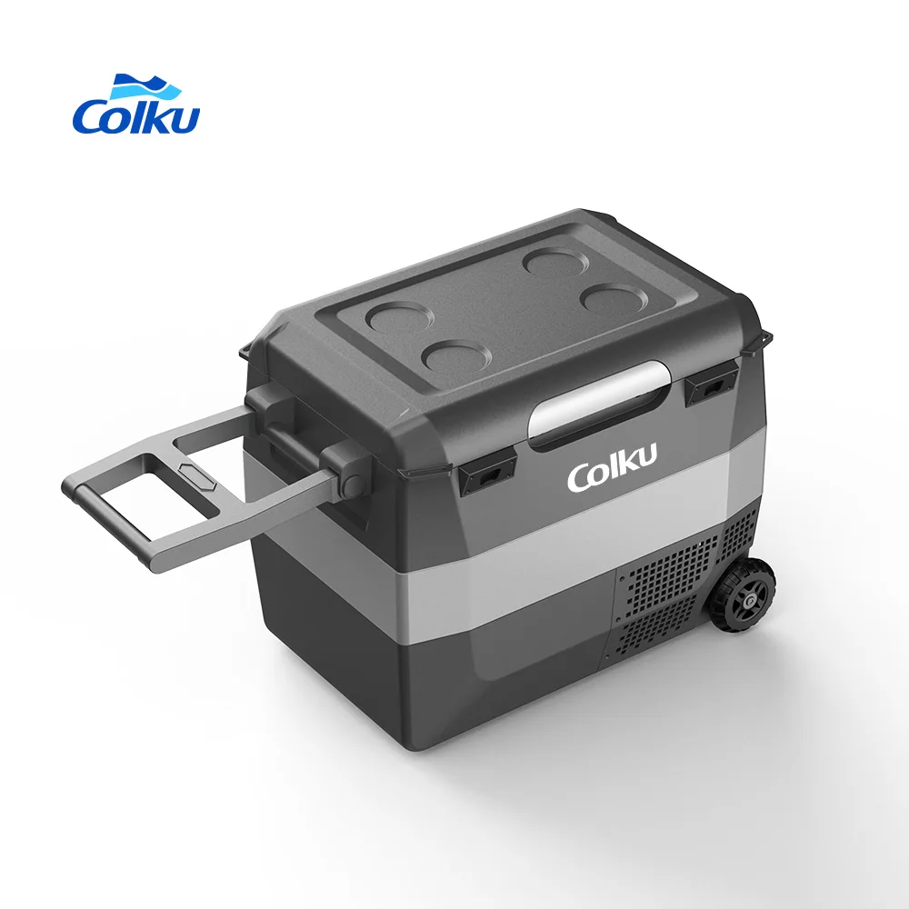 

Colku GC40 Portable Car Cooler Fridge 12V/220V DC Electric Powered Compressor Refrigeration Freezers for Car Truck Outdoor