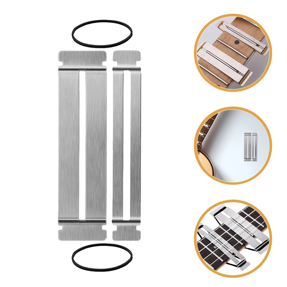 

6 Sets Guitar Repair Tools Fretboard Guards Protector Fingerboard Stainless Steel Electric Kit