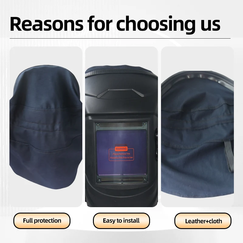 High quality welding cap bib/Easy to install/anti-burn/anti-backlight interference/durable