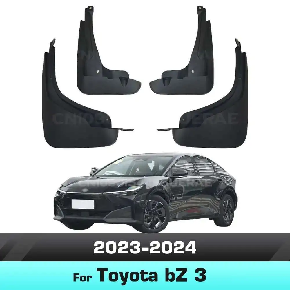 

Fender For Toyota bZ 3 2023-2024 Mudguard Mud Flaps Guard Splash Flap Mudguards Car Accessories