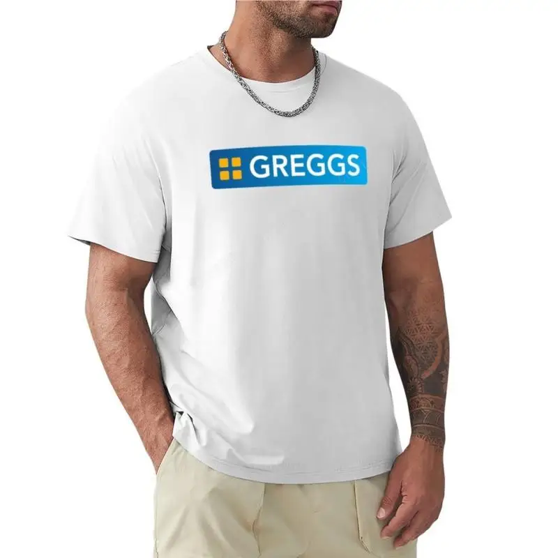 

man black tshirts summer t-shirt Greggs Logo T-Shirt t shirt man cat shirts vintage t shirt mens white t shirts