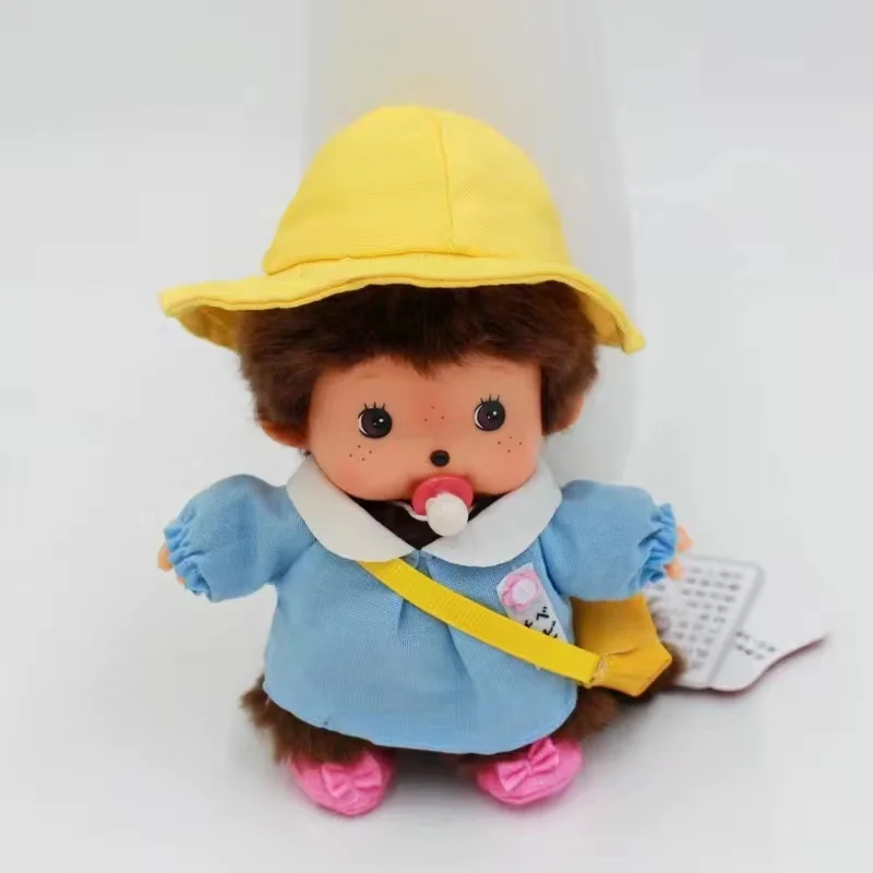 15cm New Disney Monqiqi Kawaii Doll Bag Pendants Custom Plush Toy Hand Puppet Decompression Children Cute Gift