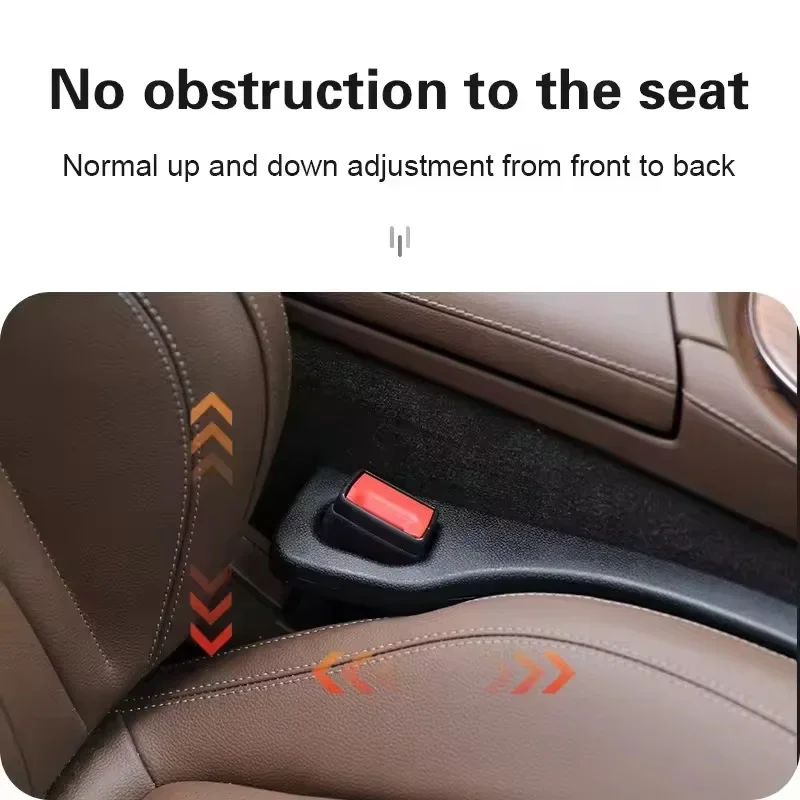 

2PCS Car Seat Gap Filler Seat Side Seam Plug Strip Leak-proof Gap Filling For Citroen C4 C4L 2006-2015 C4 Picasso Accessories