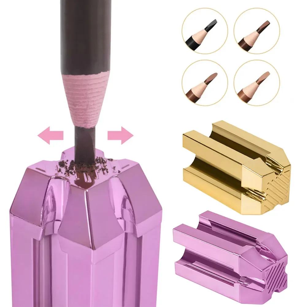 Taille-crayon à sourcils 4 en 1, marqueur de microblading, marqueur de tatouage, maquillage permanent, pointe d'affûtage professionnelle pour crayon à sourcils 2027