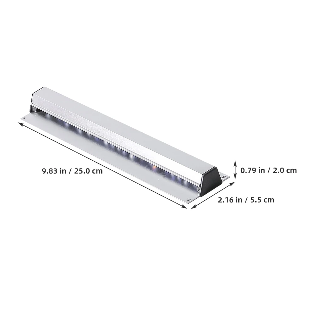 

Wall Mounted Ticket Holder Aluminum Alloy Kitchen High Temp Resistant Rack for Receipt Notes Restaurant Check Slide Rail