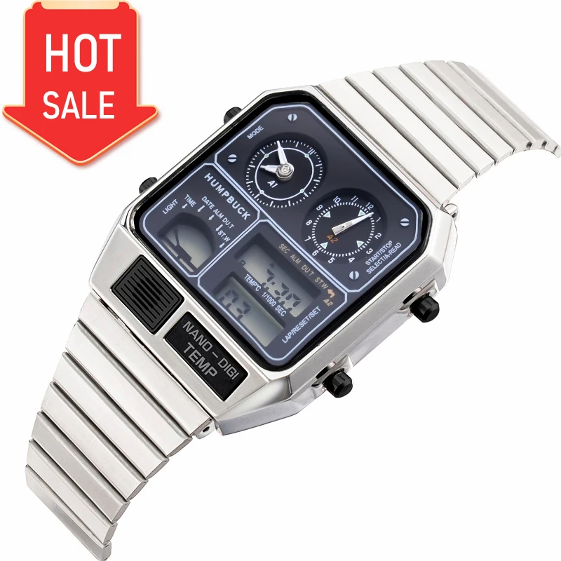 

HUMPBUCK Personalized Touch Watch Modern Appeal with Square Shape