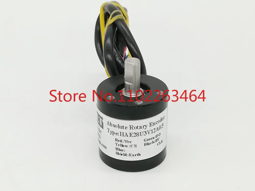 HAE28U5V12A0.22 hall effect angle sensor SSI rotary encoder