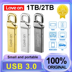 미니 메탈 플래시 드라이브, USB 메모리 스틱, 고속 펜 드라이브, U 디스크 선물, USB 스틱, 2TB, 1TB, 256GB