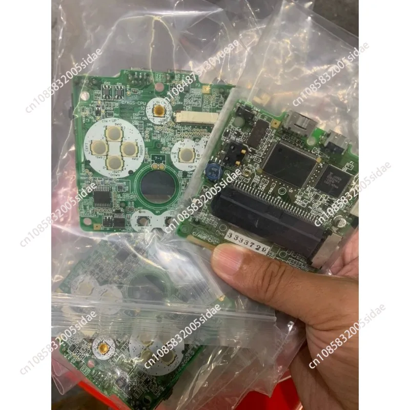 1pcs Placa Base Original para for GBA SP Alto Brillo Retroiluminada Consola Portátil Pieza de Repuesto Accesorio de Reparación