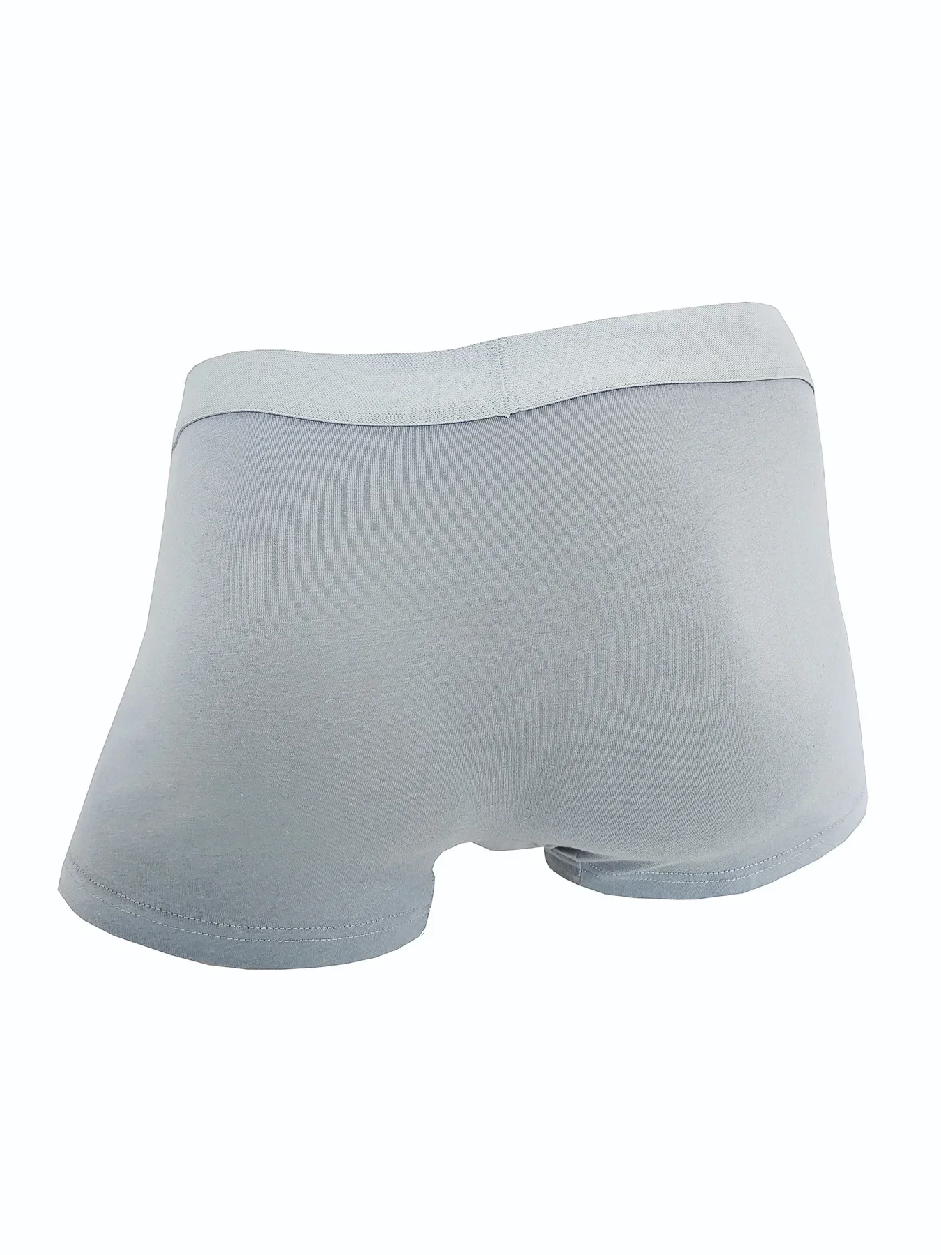 5 pieces of men's underwear solid color simple cotton comfortable breathable men's boxers daily casual underwear combination