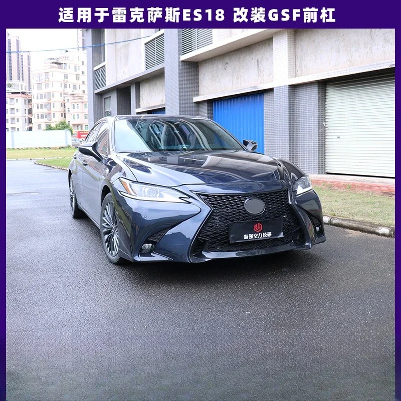 

Suitable For 18 Lexus ES Modified GSF Front Bar Surrounded Center Grid