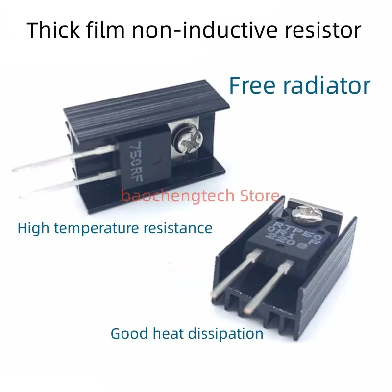 Imagem -05 - Resistor de Amostragem Não Indutiva de Alta Precisão Filme Grosso 100w Rtp 0.05r 0.5r 10r 20r 100r To247 Alta Precisão 500r