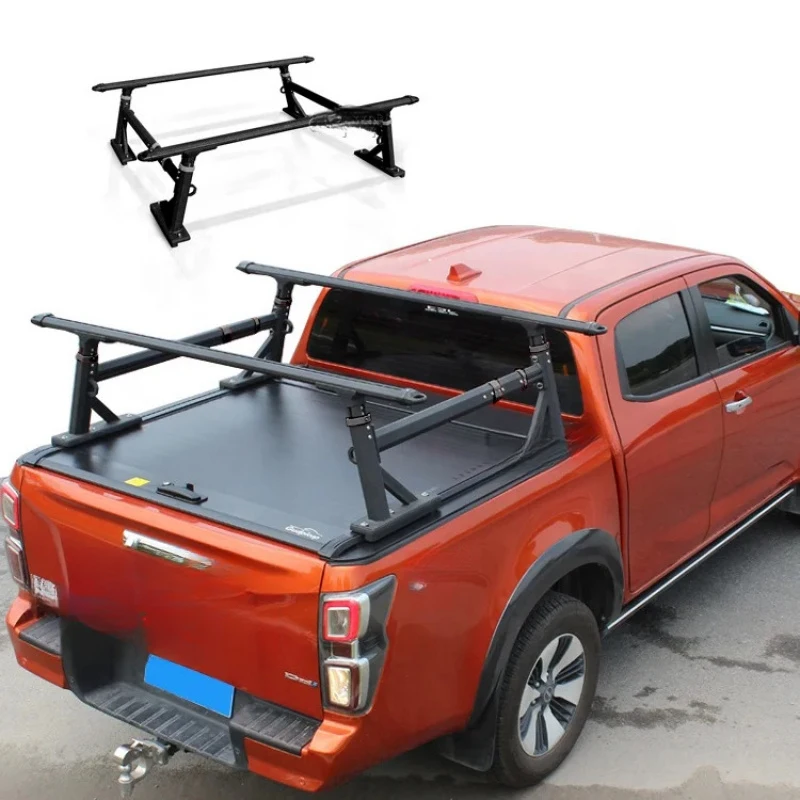 High Quality Adjustable Cross Bars Roll Bar Universal Roof Rack Kit Durable Exterior Parts Fits Hilux Navara
