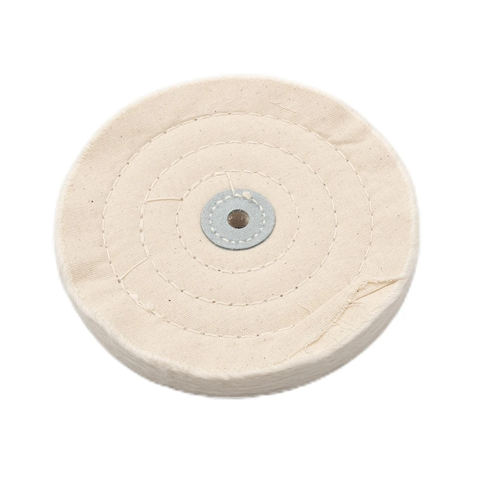125mm Cloth Buffing Wheel for Angle Grinder Use on Stainless Steel Aluminum Brass Copper and Hard Plastic Surfaces