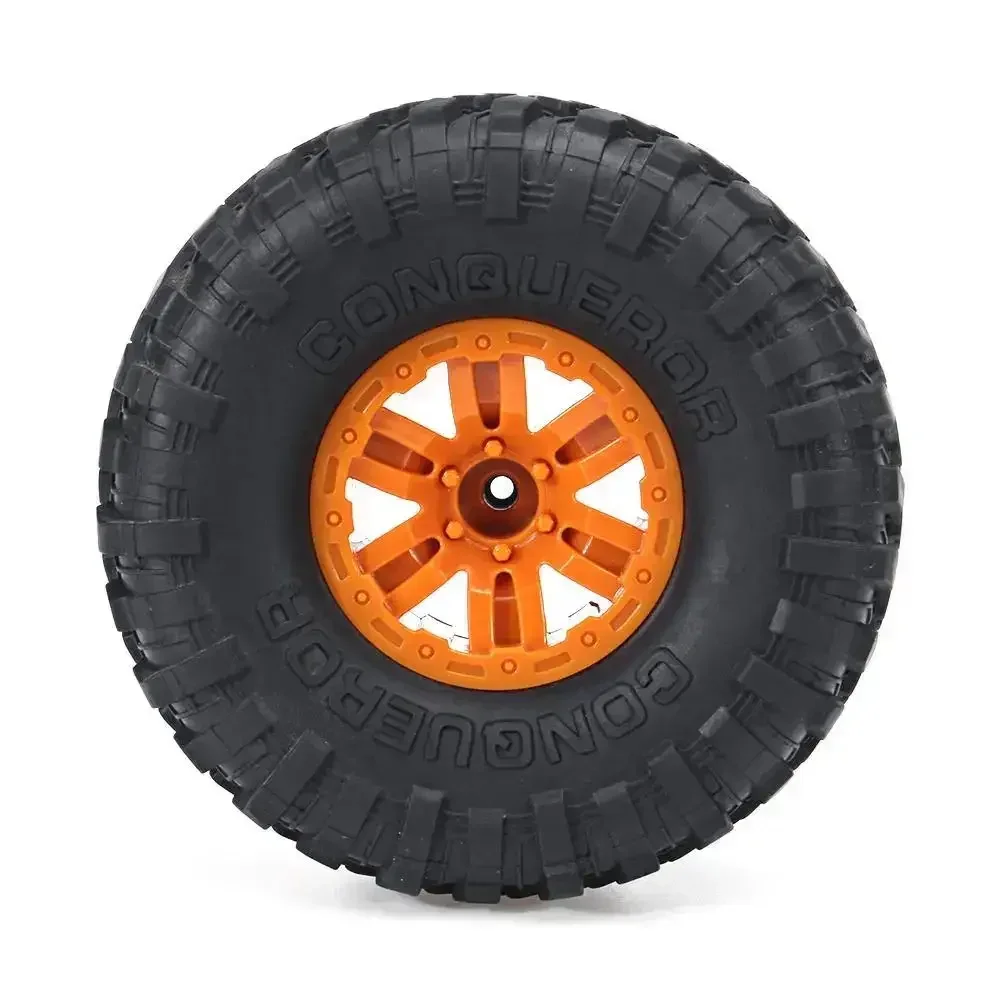 4Pcs RC Car Tires Wheels Rims for HB Toys ZP1001 1/10 RC Vehicles Spare Parts