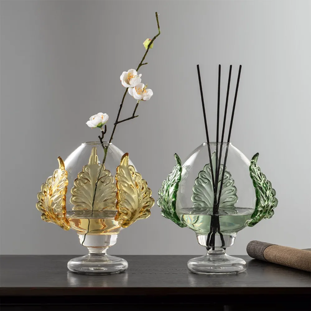 Kreative Glasvase Handgefertigte Zusammengesetzte Blumenarrangement-Vase Modernes Minimalistisches Tisch-Aromatherapie-Flaschen-Ornament für Zuhause