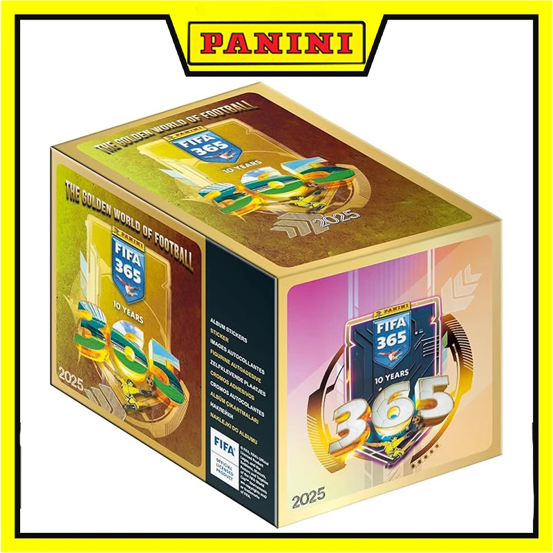 بانيني فيفا 365 2025 صندوق مكون من 36 كيسًا و5 ملصقات و180 ملصقًا إجماليًا #1