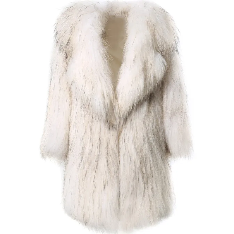 2018 fashion style suit collar fox coat fox popular style fur coats for women designer style fox fur winter coat