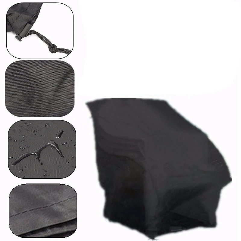 2X Waterproof Chair Cover Outdoor High Back Patio Stacking Furniture Protection CNIM Hot