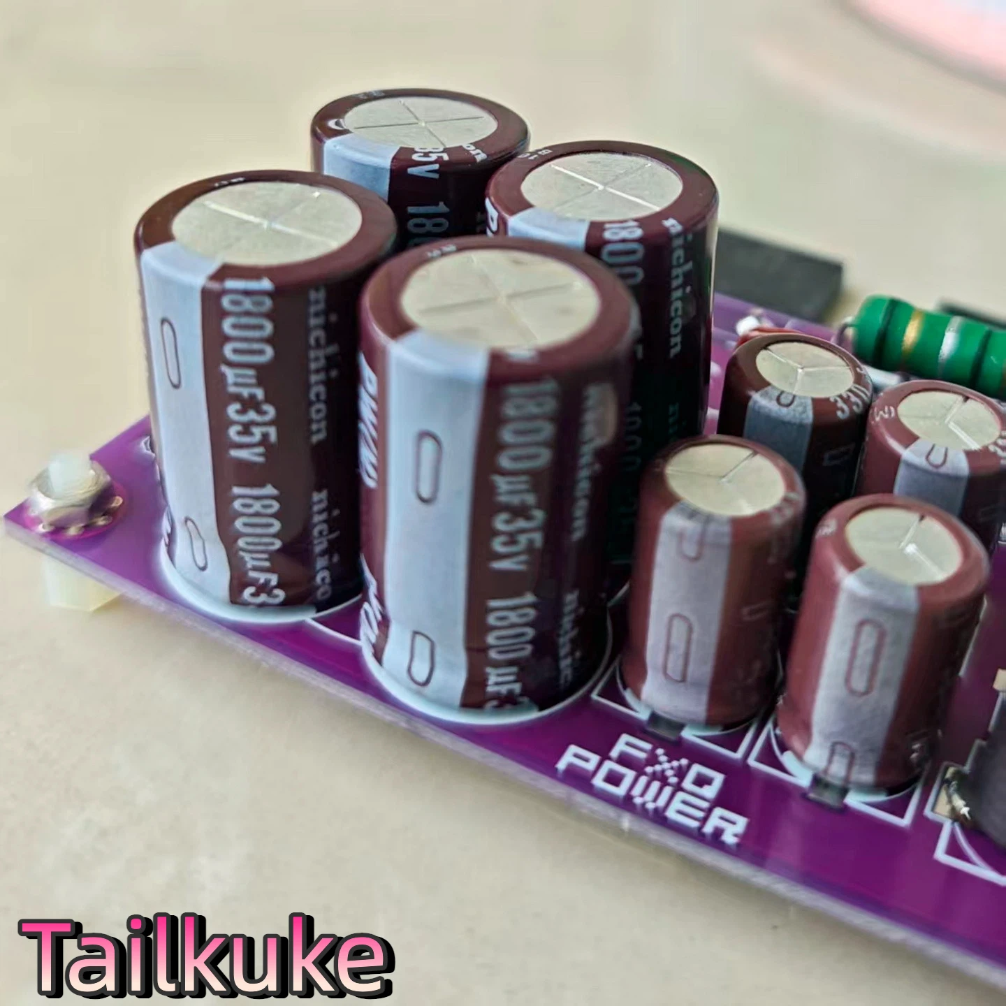 TL431 with current limiting CLC dual parallel tube 12A linear voltage regulator adjustable power supply board