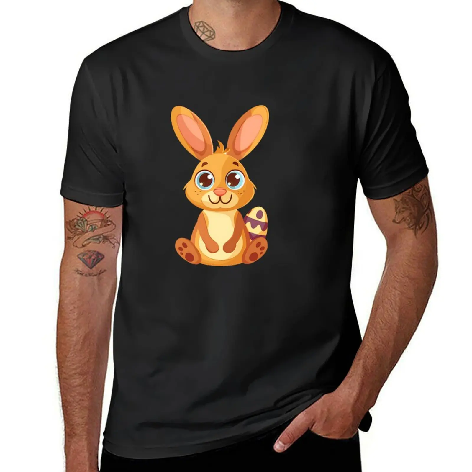 rabbit Easter egg, A special gif, Symbols of spring, watercolor, digital,Celebrate Easter A happy little T-Shirt