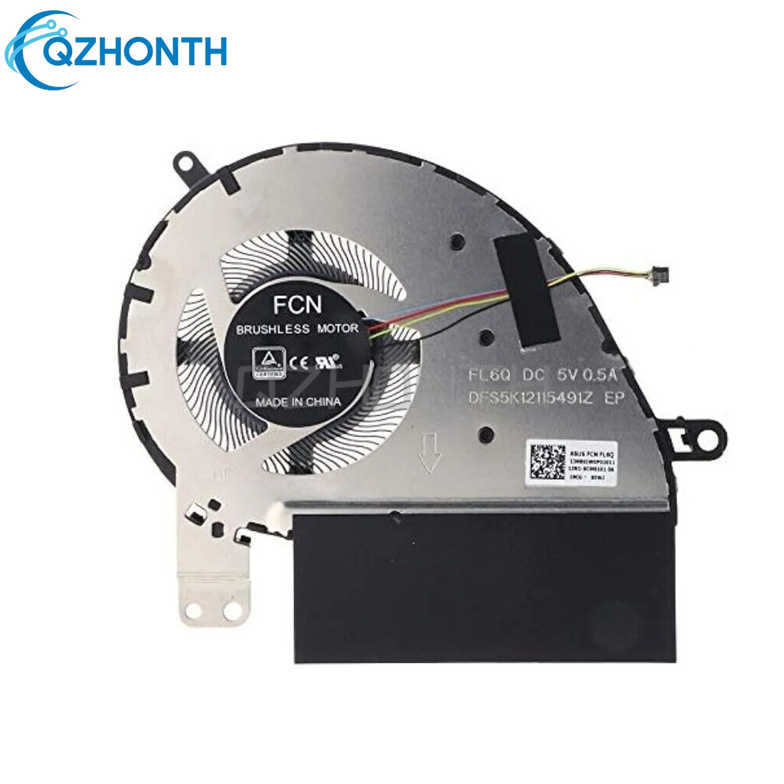 New Original For ASUS Zenbook 13 UX333 UX333F UX333FN UX333FA CPU Cooling Fan DFS5K12115491Z