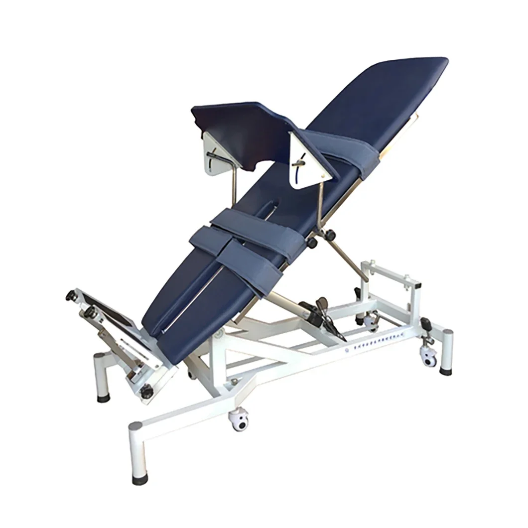 

Factory Medical Supplier 85 Degree Adjust Electric Therapy standing bed Medical Tilt Table