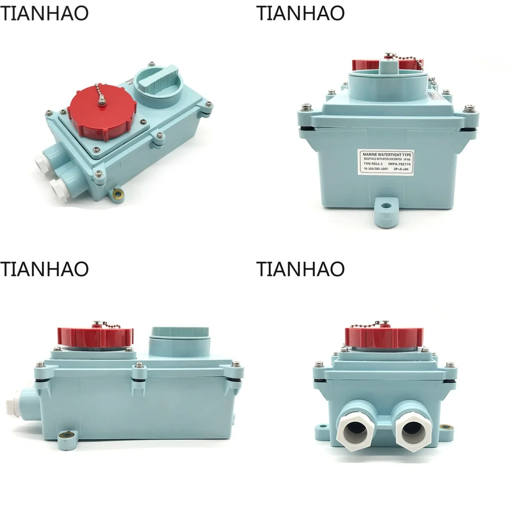Manufacturer Direct Sale Marine Plug Marine Switch IEC 792774 Waterproof Cabin Switch for  Use IEC Marine Socket