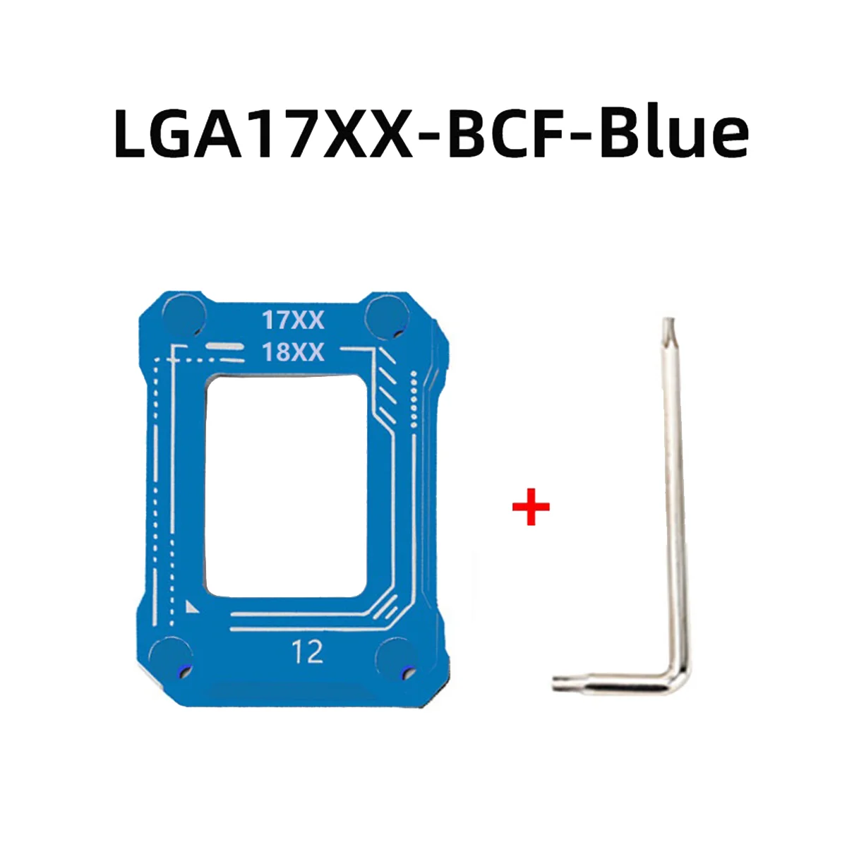 LGA17XX/18XX-BCF 12Th 13Th CPU Bending Correction Fixing Buckle CPU Bending Corrector CPU Fixed Backplane(D)