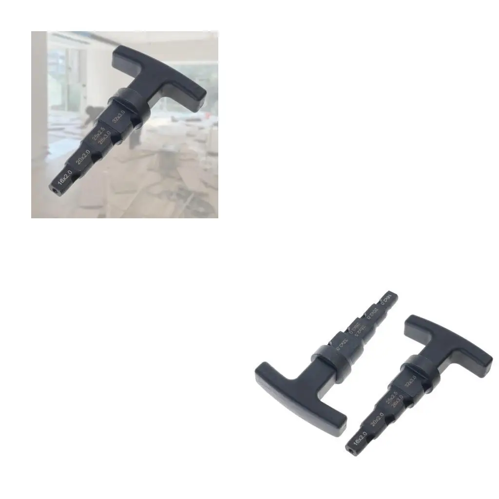 

652F Internal Chamfering Tool Multi-Layer Calibration Reamer 4 In 1 Ratcheting