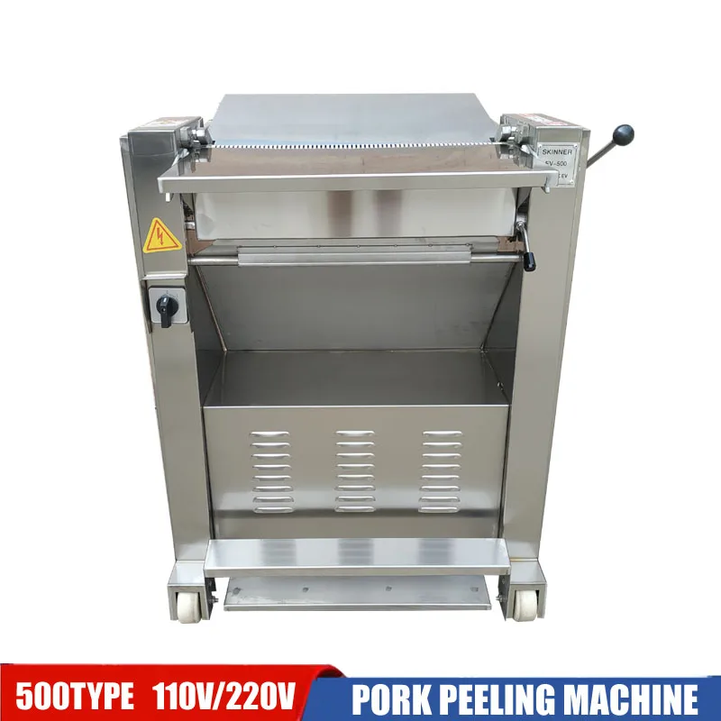 500 Type Pork Skinning Machine Slot Head Front And Rear Legs Fast Cleaning High Efficiency Commercial Large Scale Pork Peeler