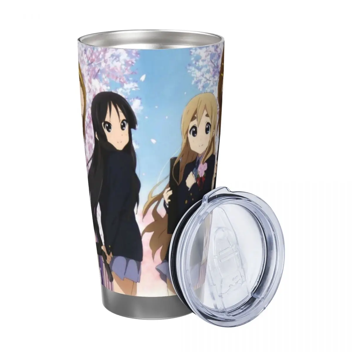 Japanese Anime K-On! 20oz Stainless Steel Insulated Thermal Coffee Car Cup Cold Hot Mugs Vacuum Flask