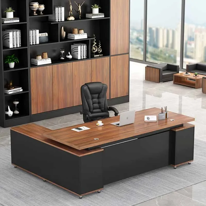 

Corner Storage Office Desk Gaming Bedroom Luxury Drawers Laptop Office Desk Computer Home Mesa Ordenador Modern Furniture