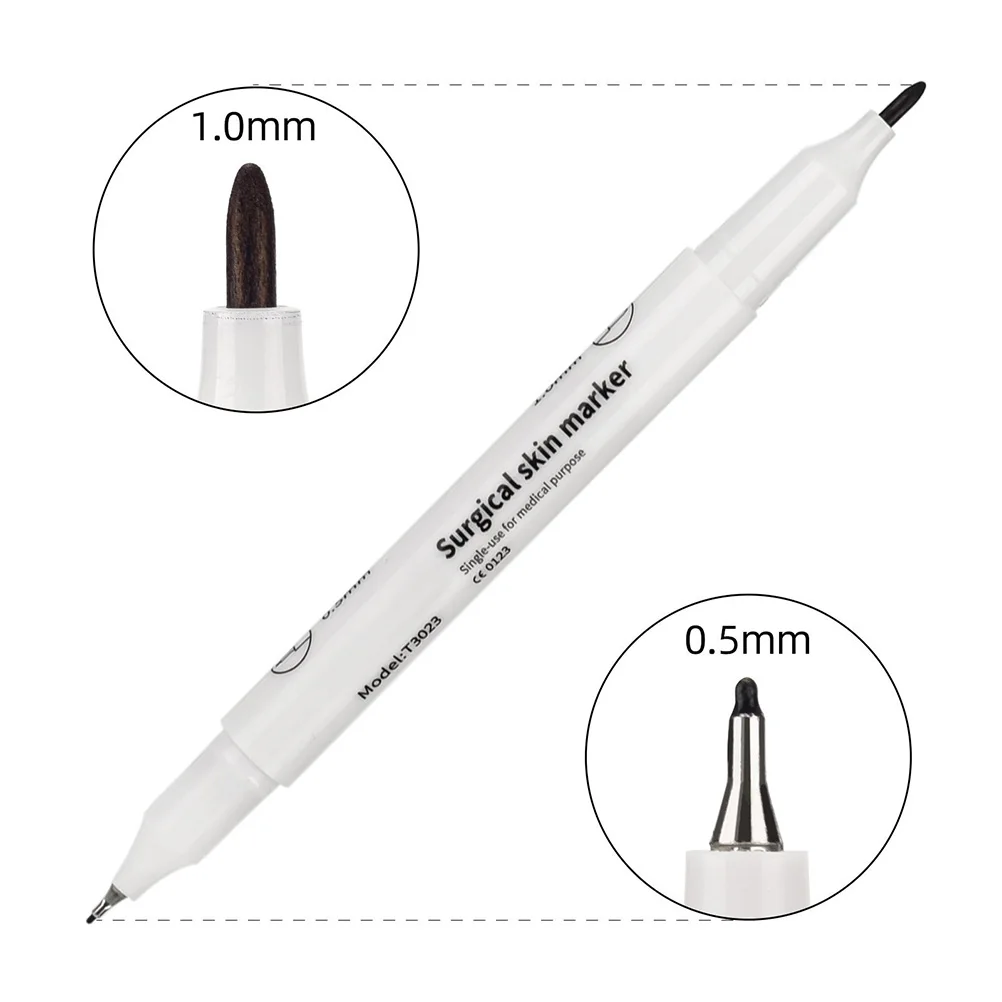 

5 set Tattooing Eyebrow Pens Skin Safe Markers Brow Mapping Tools For Microblading Salon Use Water-Resistant Makeup Position