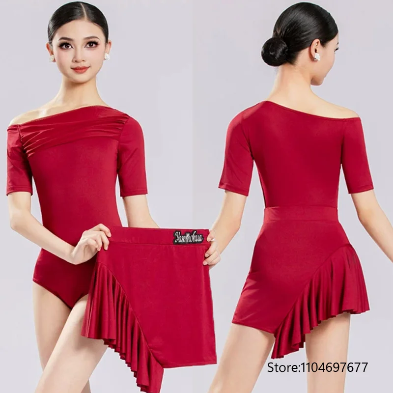 Tango Latin Dance Dress for Girls Ballroom Dancing Rumba Samba Latin Dance Costume Kids Competition Ballroom Dresses Performance