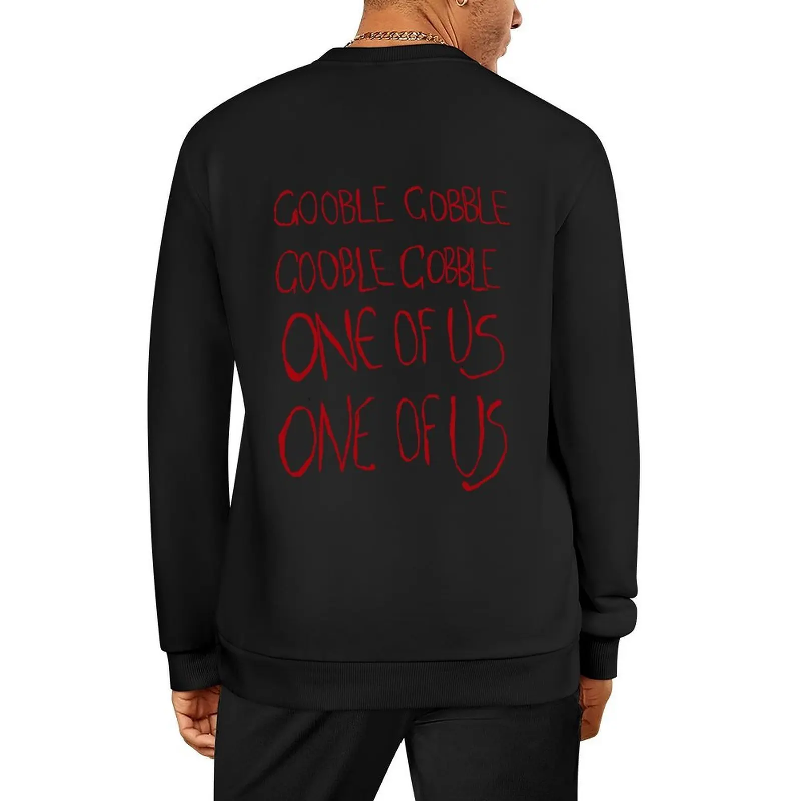 

Gooble Gobble, Gooble gobble, one of us, one of us Pullover aesthetic clothing tracksuit men anime clothes hooded sweatshirt