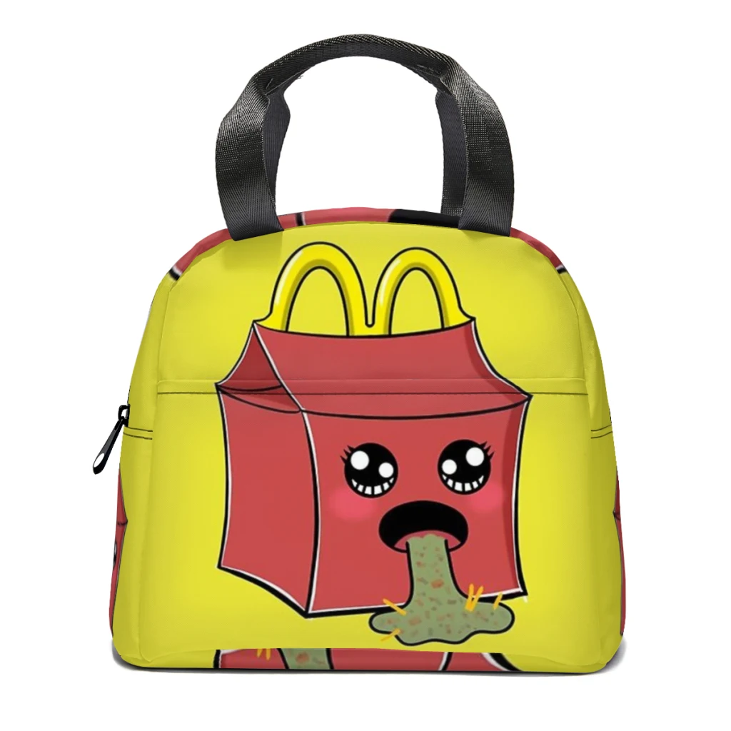 

Kids Meal Happy meal puke Insulated Thermal Cooler Bag Lunch bag Foods Drink Storage Leakproof Picnic Camping Bags