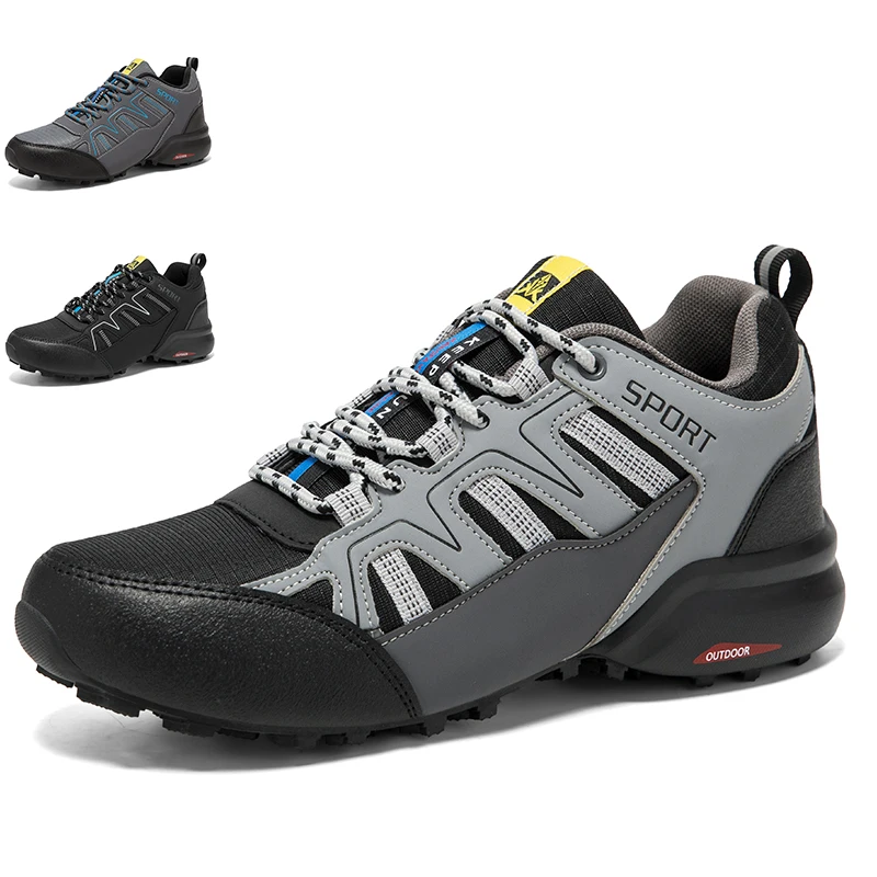 

YUYIN Men's Hiking Shoes Waterproof Non-slip All-terrain Sports Shoes Hiking Camping Tactical Training Shoes Casual Sports Shoes