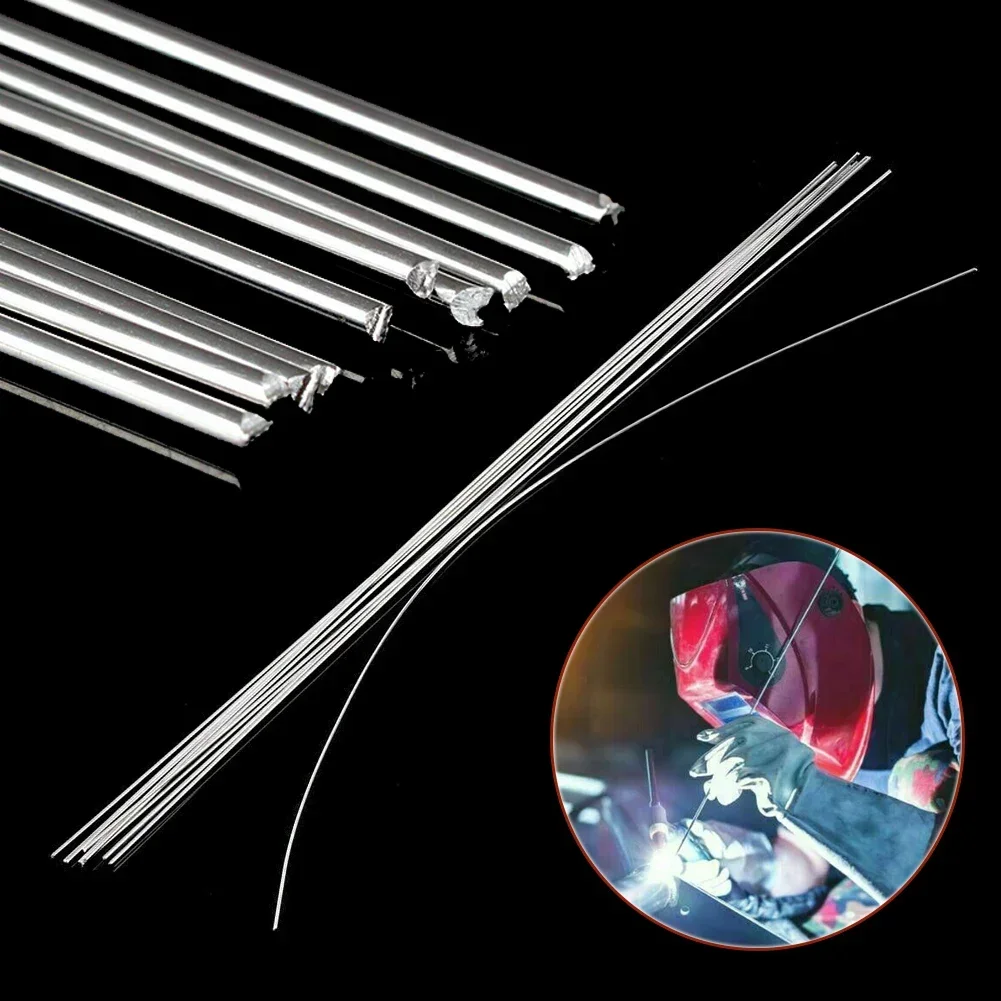 20Pcs Aluminum Welding Rods Electrode Brazing Easy Melt Welding Wire 330/2.0/1.6mm Melting Point TIG Argon Arc Weld Material