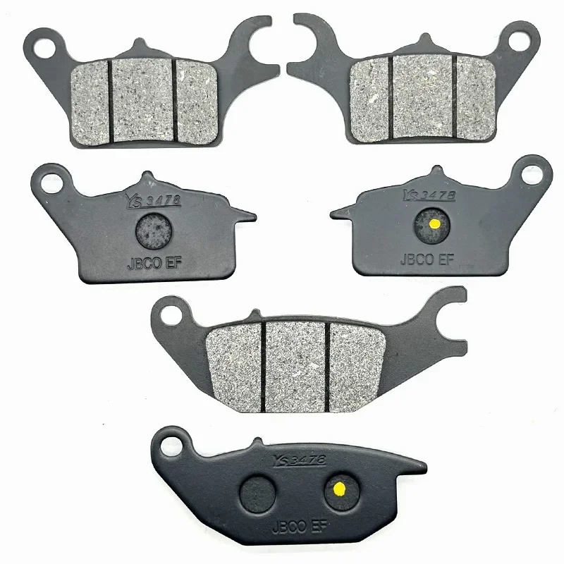 Motorcycle Front Rear Brake Pads For YAMAHA MW125 Tricity 2014 2015 2016 Tricity125 MW 125