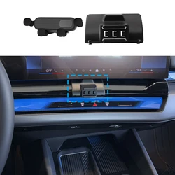 Car Phone Holder for BMW 5 Series M5 i5 2024 2025 2026 G60 GPS Bracket Navigation Stand Auto Accessories